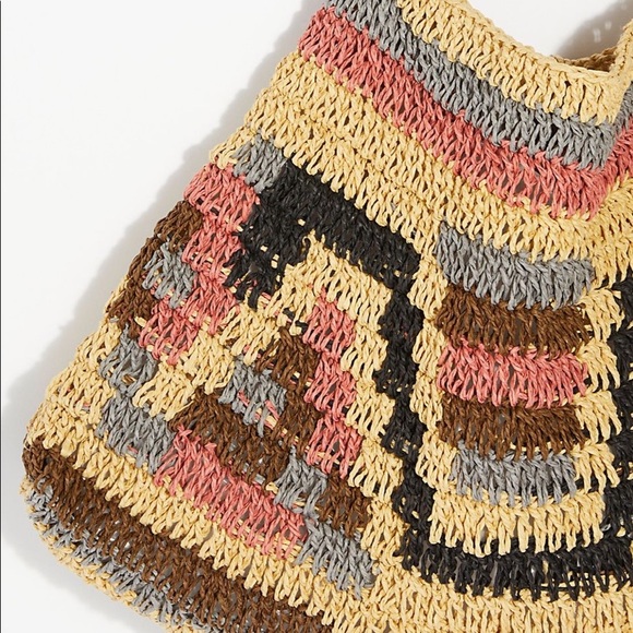 Free People Tropez Straw Crossbody Bag - Picture 6 of 7